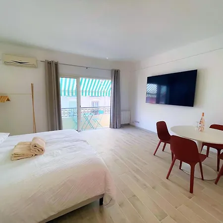 Apartamento Pasteur  Citycenter - Terrasse - Congres - Vue - Elégant Cannes