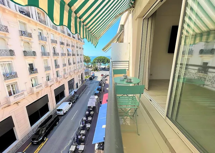 Appartamento Pasteur  Citycenter - Terrasse - Congres - Vue - Elégant Cannes